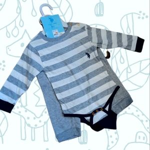 Polo 3pc Set. NWT. 12M